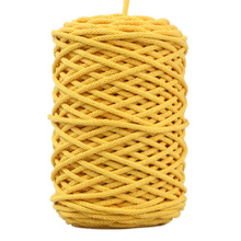 Mia Mote™ Thinny Line sznurek bawełniany 3mm orpiment on dolomite