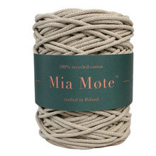 Mia Mote™ Basic Line sznurek bawełniany 5mm moonstone