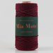 Mia Mote™ Petit Line OUTLET CUT  Sznurek pleciony bawełniany 2mm Ruby