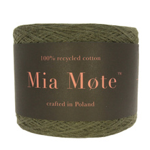 Mia Mote™ Green Cotton MOTE serpentin 4-nitki