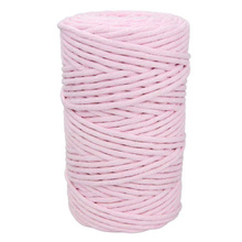 Mia Mote™ Classic Line Sznurek bawełniany skręcany do makramy 5mm morganite