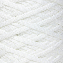 Mia Mote™ ByBag Line Sznurek Poliestrowy płaski bez rdzenia biały 3mm