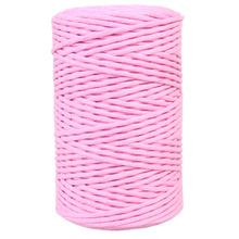 Mia Mote™ Classic Line Sznurek bawełniany skręcany do makramy 3mm morganite