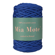 Mia Mote™ ByBag Line Sznurek Poliestrowy płaski bez rdzenia szafirowy 5mm