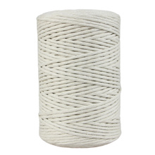 Mia Mote™ Classic Line Sznurek bawełniany skręcany do makramy 3mm ivory