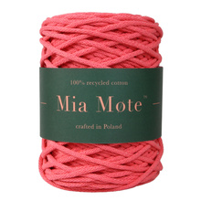 Mia Mote™ Thinny Line sznurek bawełniany Watermelon Crystal 3mm