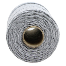 Mia Mote™ Petit Line Sznurek pleciony bawełniany 2mm Basalt Grit