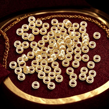 Stopery Kuleczki Zaciskowe Stal Chirurgiczna 316 złote 18K 1.9mm