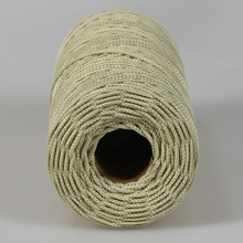 Mia Mote™ ByBag Line Sznurek pleciony poliestrowy okrągły 2mm Champagne złoty