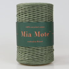 Mia Mote™ Classic Line Sznurek bawełniany skręcany do makramy 2mm Serpentin