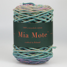 Mia Mote™ Thinny Line sznurek bawełniany 3mm miraże ombre strip