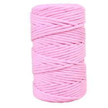 Mia Mote™ Classic Line Sznurek bawełniany skręcany do makramy 5mm morganite