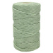Mia Mote™ Classic Line Sznurek bawełniany skręcany do makramy 5mm green jasper