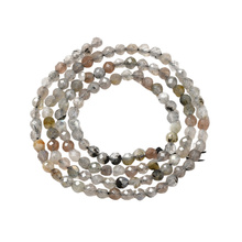 Labradoryt - kamień intuicji, ochrony i przemiany - kula fasetowana 3mm