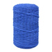 Sznurek bawełniany skręcany do makramy eco szafirowy 3mm
