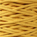 Mia Mote™ Huge Line Sznurek bawełniany pleciony do makramy 9mm Orpiment on dolomite