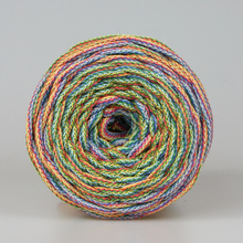 Mia Mote™ Thinny Line sznurek bawełniany 3mm miraże ombre strip