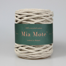 Mia Mote™ Lush Line Sznurek bawełniany 5mm ivory