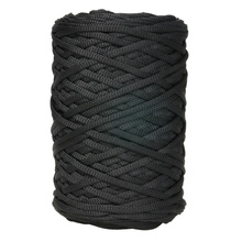 Mia Mote™ ByBag Line Sznurek Poliestrowy płaski bez rdzenia czarny 5mm