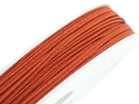 7302 Sznurek Sutasz Pega Rdzawy 3mm 10m 100% Wiskoza