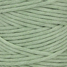 Mia Mote™ Classic Line Sznurek bawełniany skręcany do makramy 5mm green jasper