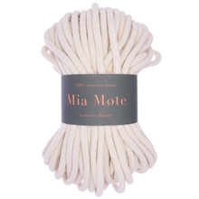 Mia Mote™ Huge Line Sznurek bawełniany pleciony 9mm Limestone