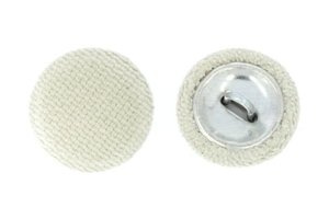 Guziki Tapicerskie Oblekane Obciągane Welur Flok AVILA A2 Oliwka 22mm R36 10szt