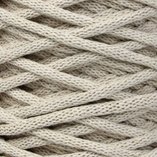 Mia Mote™ Lush Line Sznurek bawełniany 5mm ivory