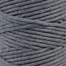 Mia Mote Sznurek bawełniany skręcany do makramy eco smoky quartz 3mm