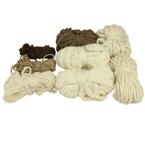 Outlet / Sznurek Bawełniany Skręcany / do Makramy / Classic Eco Line / mix / 2/3/5 mm / 200g [631]