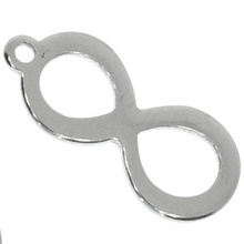 Zawieszka Stal Chirurgiczna Nieskończoność Infinity 19.5x8mm