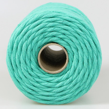 Mia Mote™ Zestaw sznurków do makramy – 3x100 m – Sznurek Bawełniany Skręcany 3 mm – Zestaw Różowy Pink Pearl//Morganite/Radiant Orchid