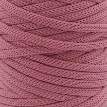 Mia Mote™ ByBag Line Sznurek Poliestrowy matowy płaski bez rdzenia różowy 3mm