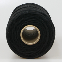 Mia Mote™ Petit Line Sznurek pleciony bawełniany 2mm Shungite