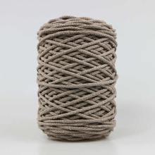 Mia Mote™ Basic Line sznurek bawełniany 5mm deep sunstone