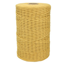 Mia Mote™ Classic Line Sznurek bawełniany skręcany do makramy 2mm orpiment on dolomite