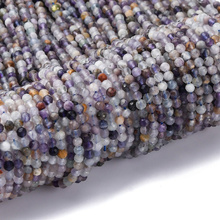 Fluoryt naturalny - kamień klarowności, harmonii i koncentracji - kula fasetowana 3mm