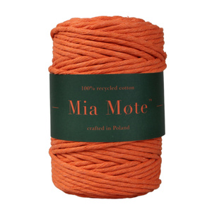 Mia Mote™ Lavish Line Sznurek bawełniany skręcany do makramy copper 5mm