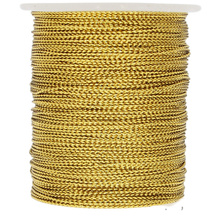 Sznurek Nylonowy Metalizowany Złoty 1mm