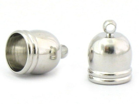 Końcówki Uchwyty do Wklejania Dzwonki Akrylowe 4mm