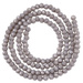 Koraliki Fasetowane Kryształki Szklane Rondelle Szary 2.7x1.5mm