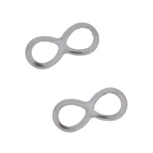 Zawieszka Stal Chirurgiczna Nieskończoność 10x4mm 5szt