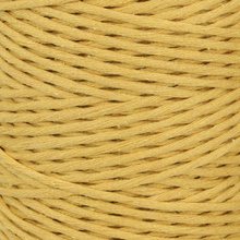 Mia Mote™ Classic Line Sznurek bawełniany skręcany do makramy 2mm orpiment on dolomite