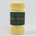 Mia Mote™ Petit Line Sznurek pleciony bawełniany 2mm Yellow Calcite