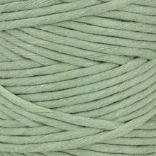 Mia Mote™ Classic Line Sznurek bawełniany skręcany do makramy 5mm green jasper