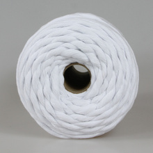 Mia Mote™ Lavish Line Sznurek bawełniany skręcany do makramy chalk 5mm