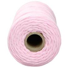 Mia Mote™ Classic Line Sznurek bawełniany skręcany do makramy 3mm morganite