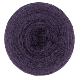 Mia Mote™ Green Cotton MOTE amethyst 4-nitki