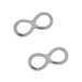 Zawieszka Stal Chirurgiczna Nieskończoność 10x4mm 5szt