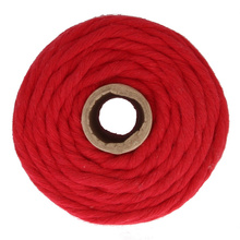 Mia Mote™ Classic Line Sznurek bawełniany skręcany do makramy 5mm krokoit